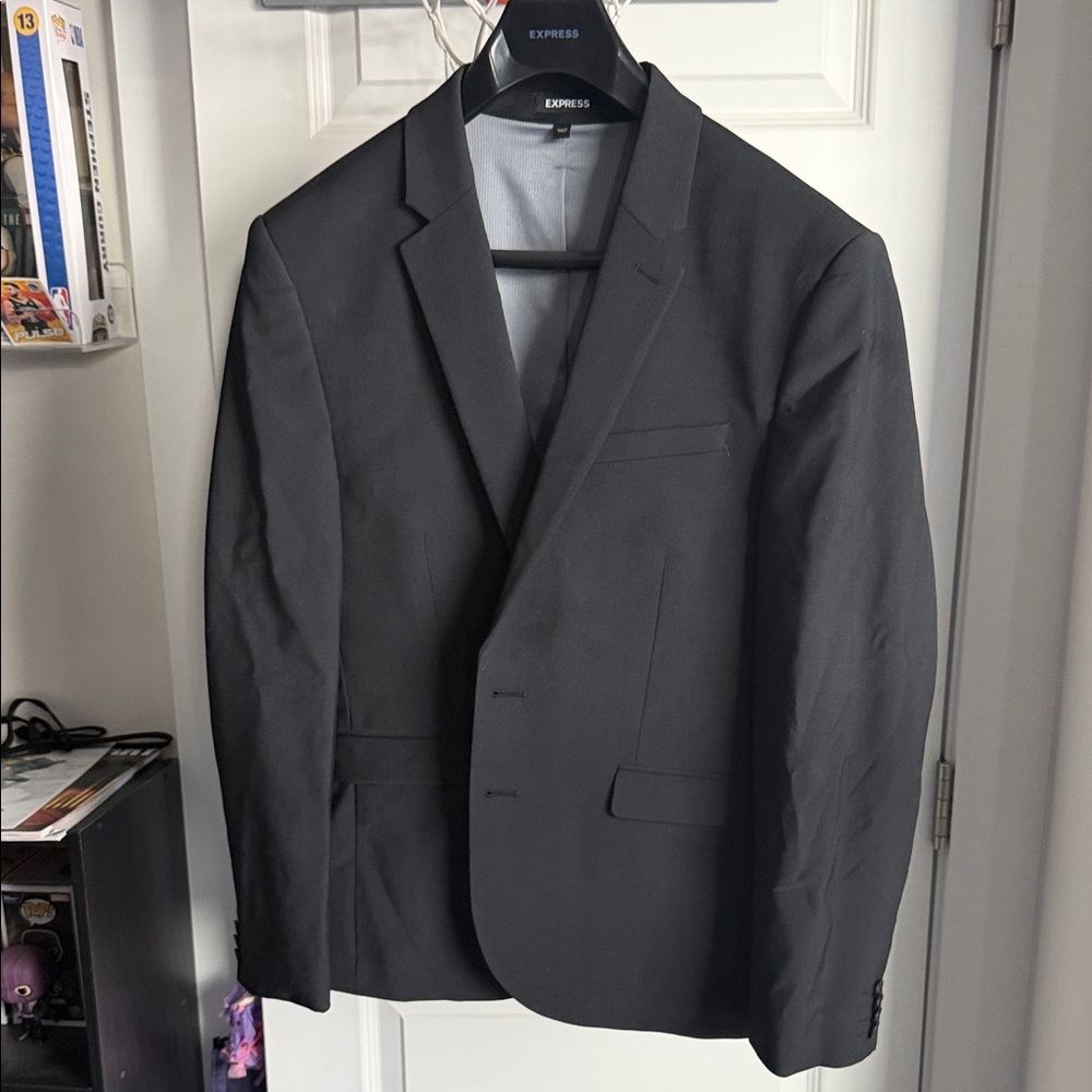 Express Black Men's Jacket and Pants